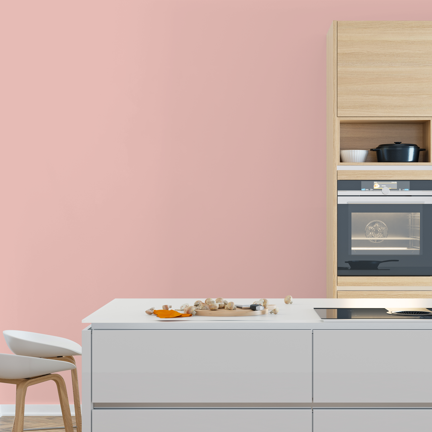 Wandfarbe Profiweiß Pink Pink-brown Rosabraun