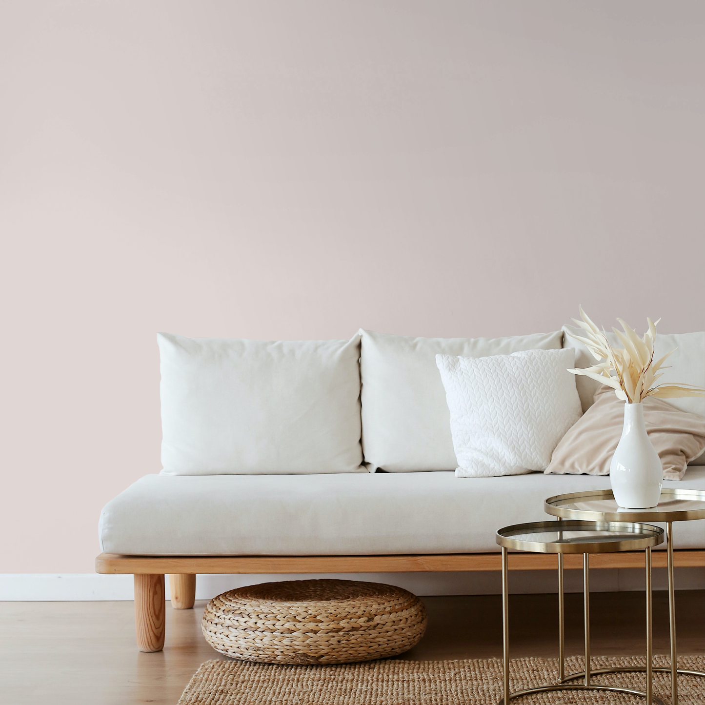 Wandfarbe Profiweiß Beige Beige-pink Beigerosa