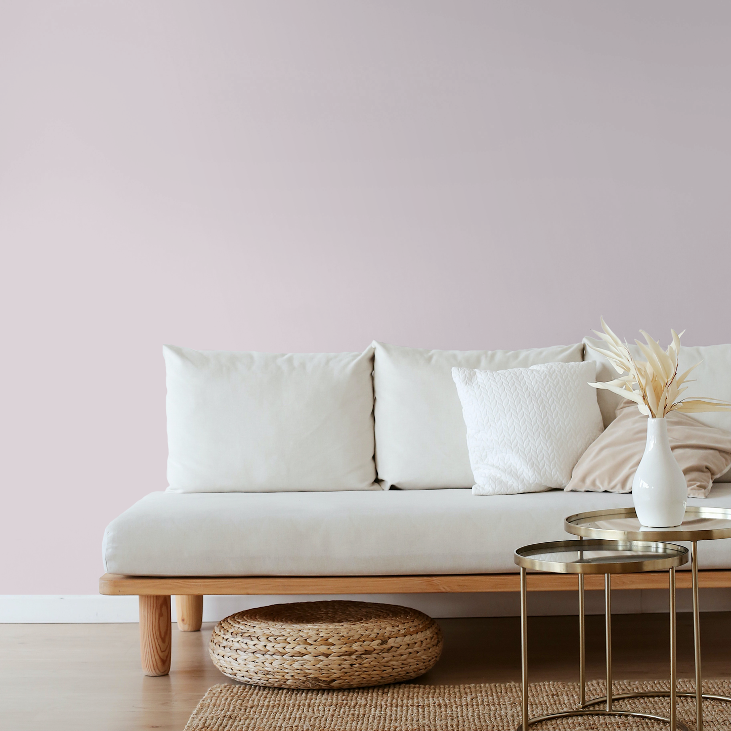 Wandfarbe Profiweiß Lila Light-mauve Helles Mauve