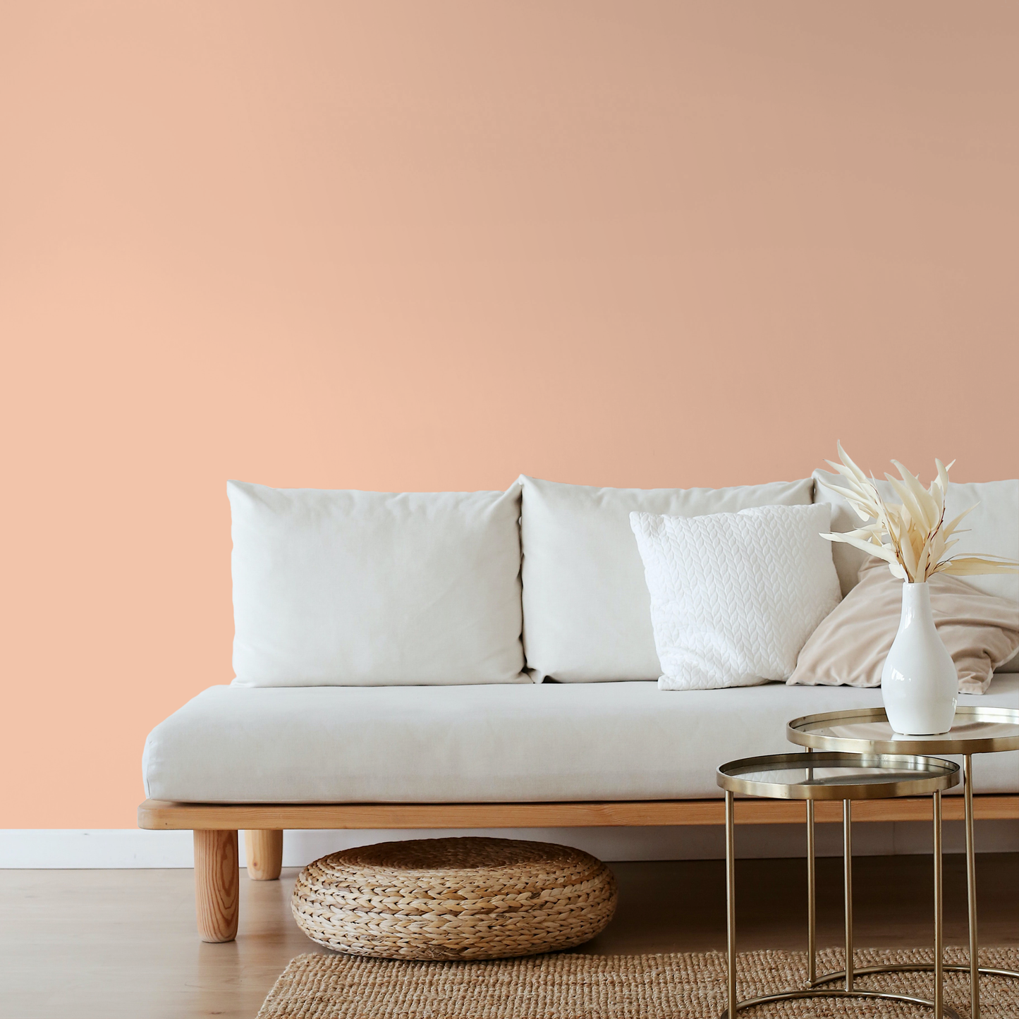 Wandfarbe Profiweiß Orange Pink-orange Rosaorange