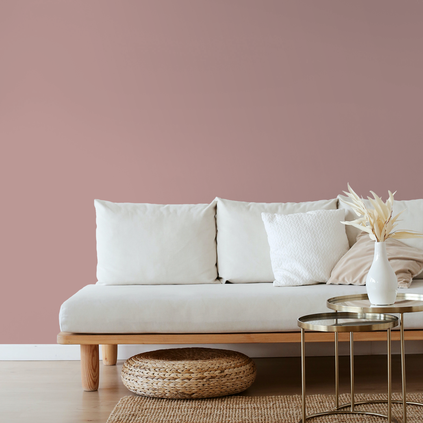 Wandfarbe Profiweiß rosewood