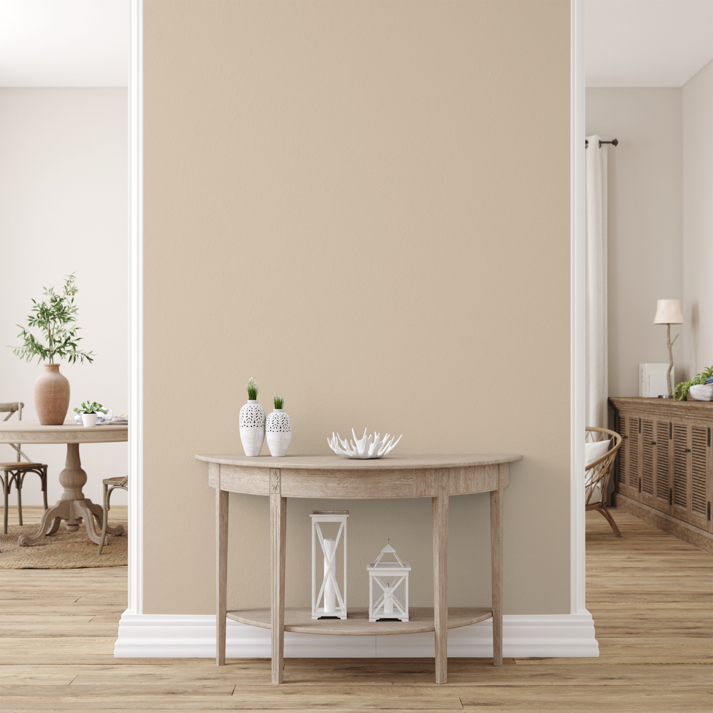 Wandfarbe Profiweiß Sandbeige