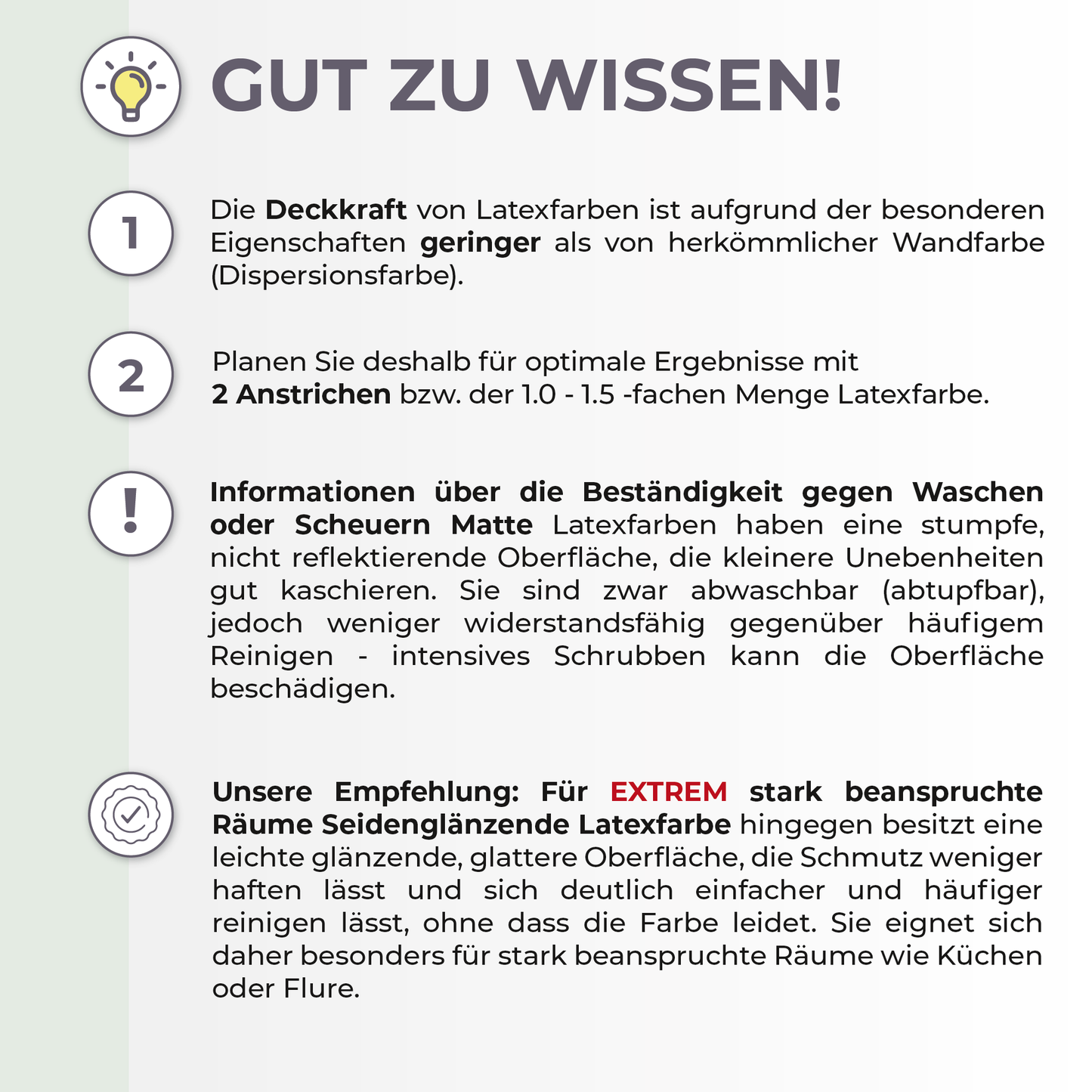 Preismaxx Latexfarbe matt Wandfarbe grün, weißgrün