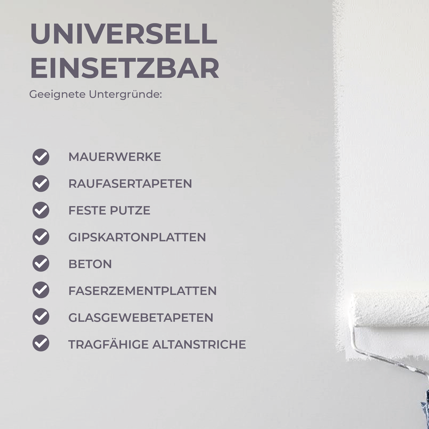 Preismaxx Latexfarbe matt Wandfarbe lila, braunlila