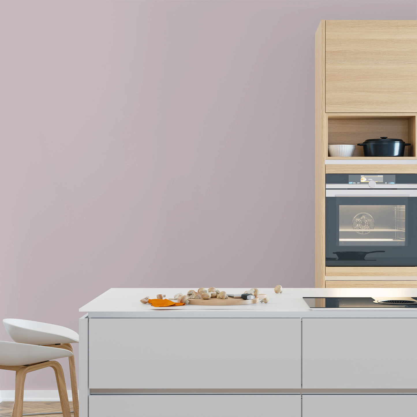 Preismaxx Latexfarbe matt Wandfarbe lila, braunlila