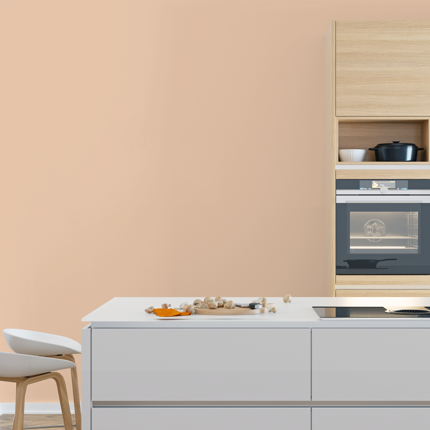 Preismaxx Latexfarbe matt Wandfarbe beige, dunkelbeige