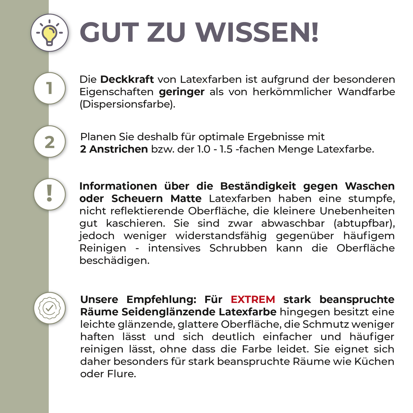 Preismaxx Latexfarbe matt Wandfarbe grün, salbeigrün