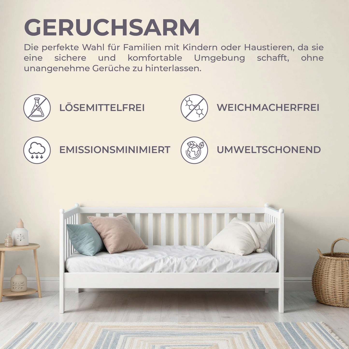 Preismaxx Latexfarbe matt Wandfarbe gelb, sandgelb