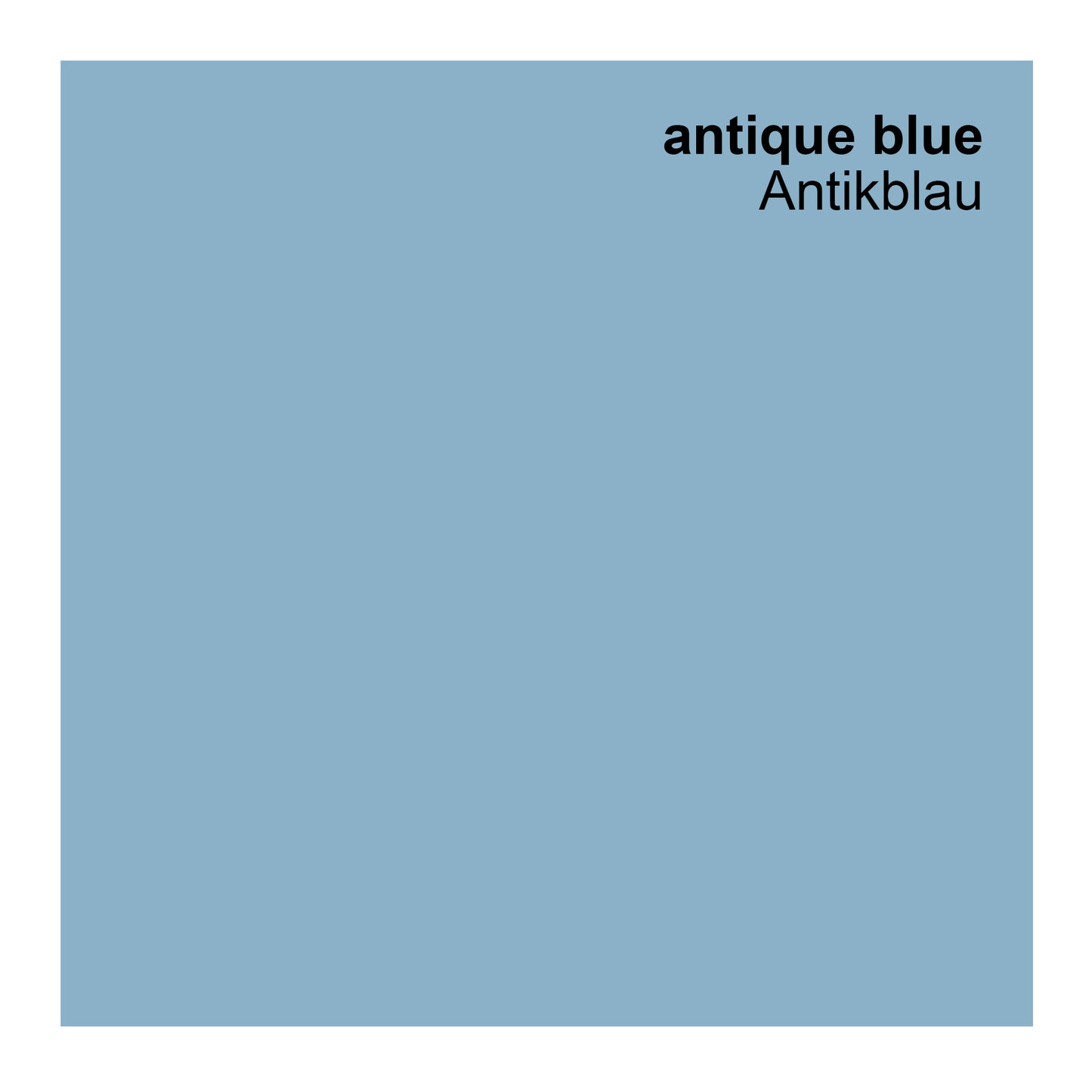 Wandfarbe Profiweiß Blau Antique-blue Antikblau