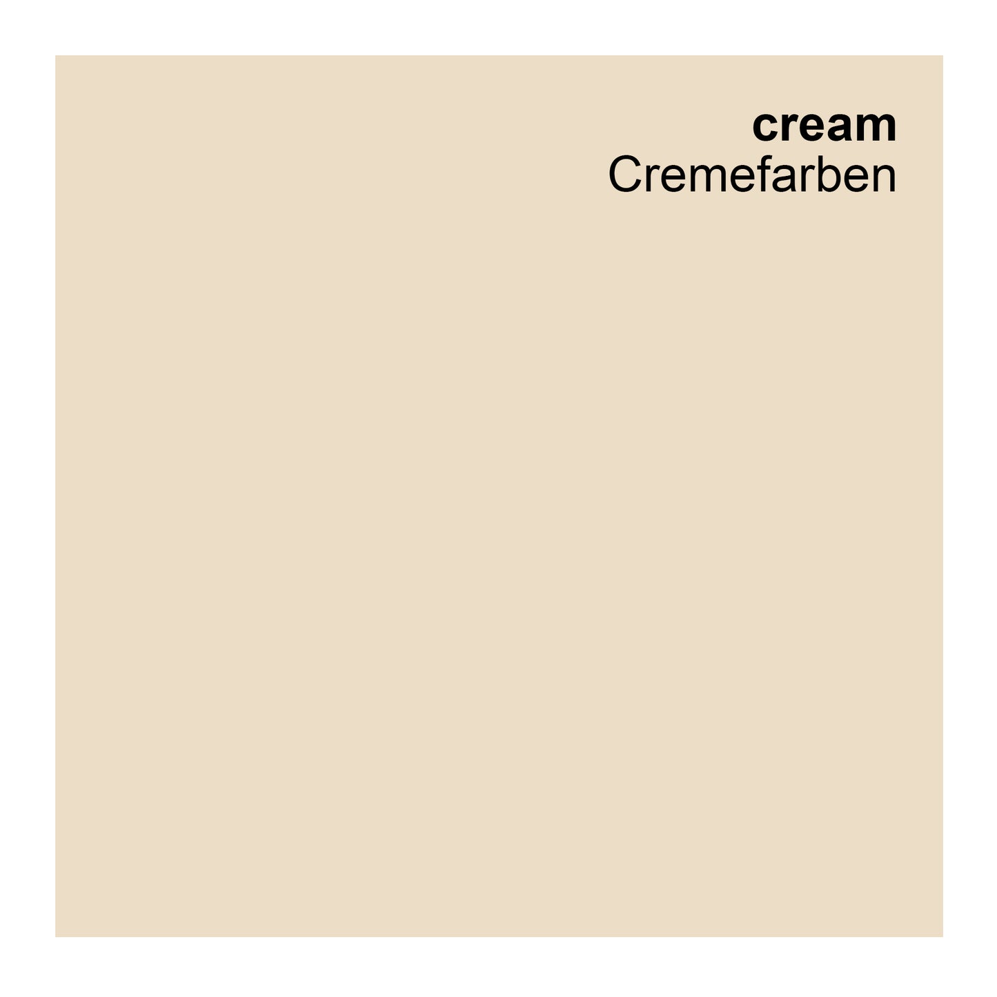 Wandfarbe Profiweiß cream