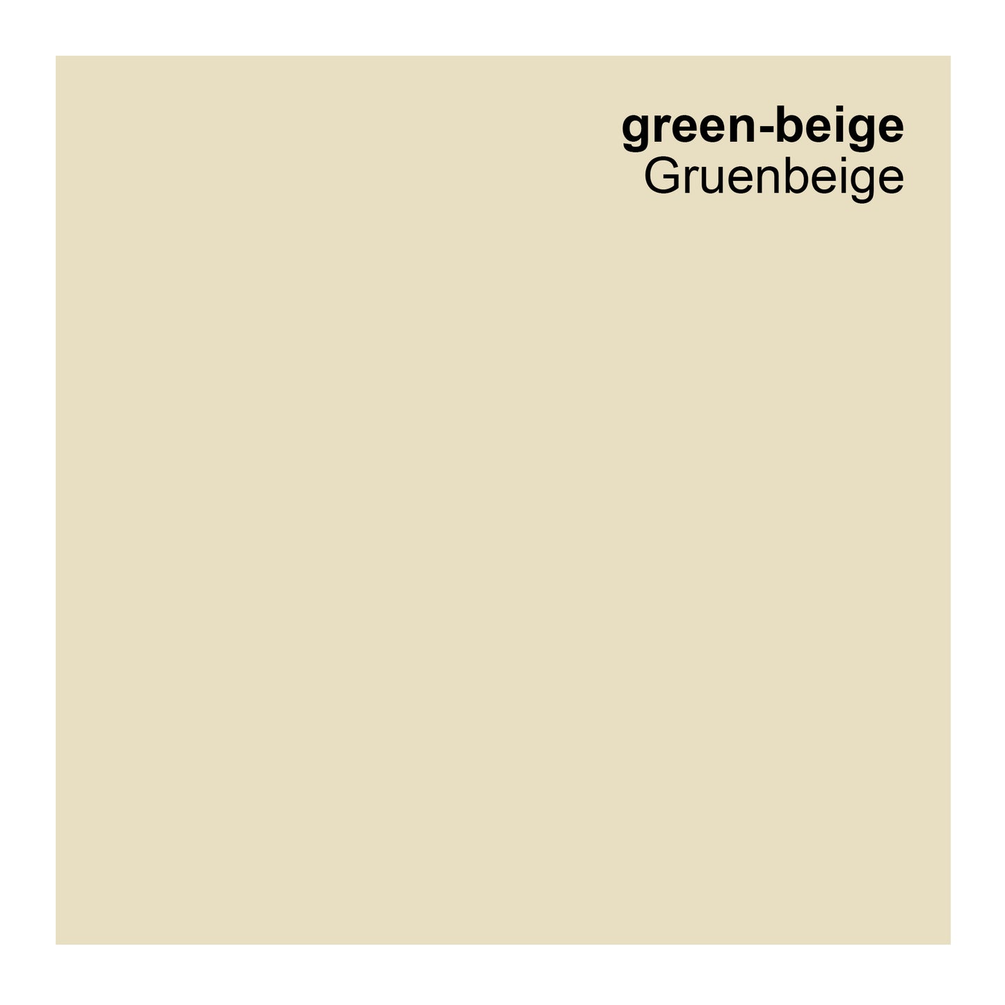 Wandfarbe Profiweiß Green-beige