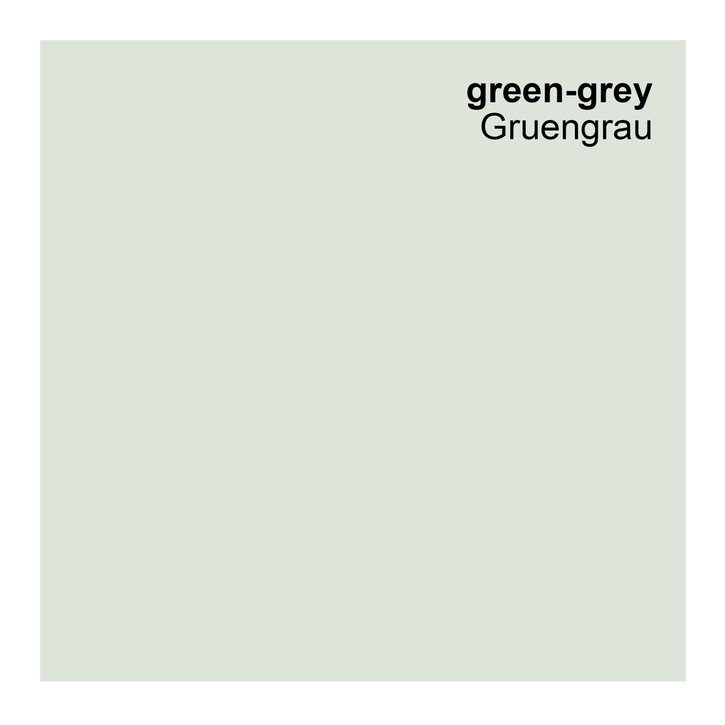 Wandfarbe Profiweiß Grün Green-grey Grüngrau