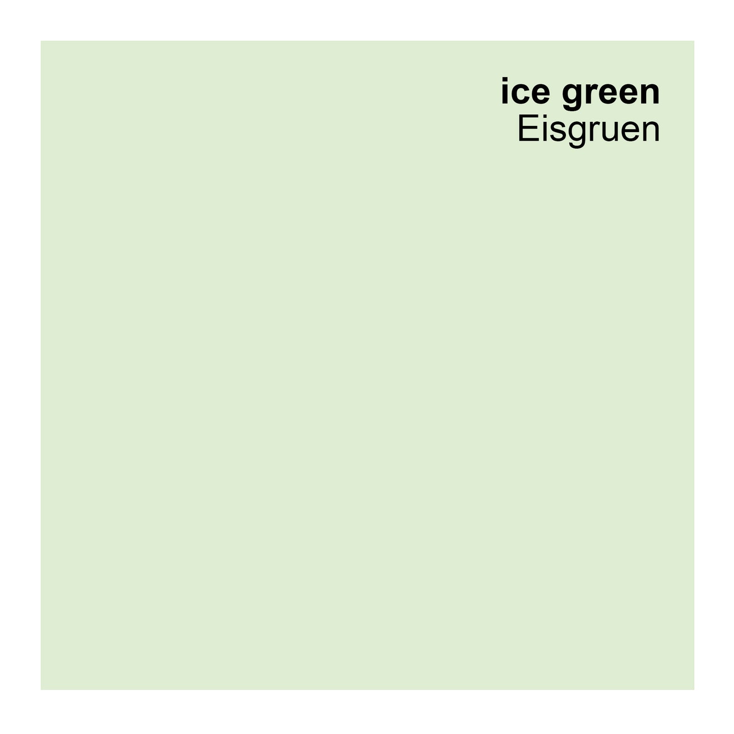 Wandfarbe Profiweiß Grün Ice-green Eisgrün