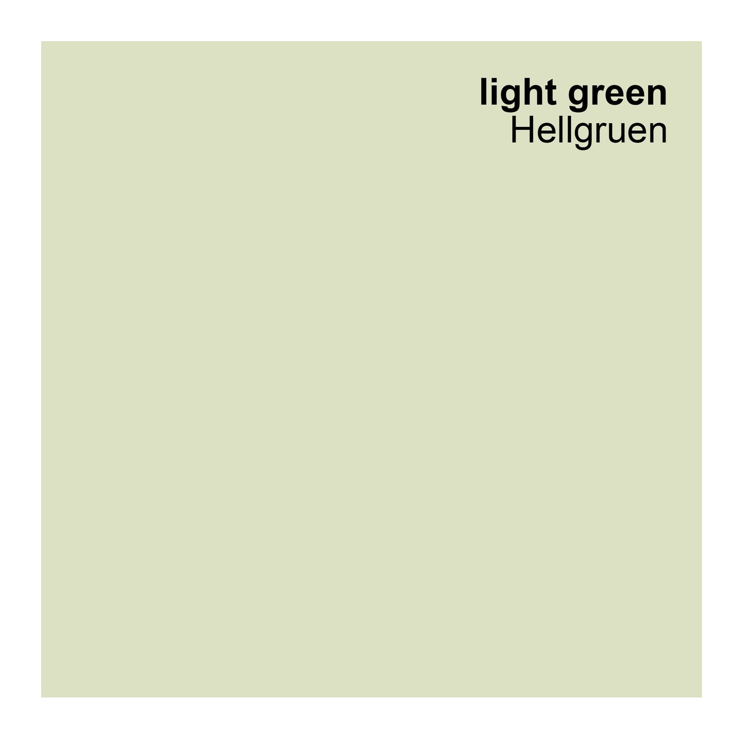 Wandfarbe Profiweiß Grün Light-green Hellgrün
