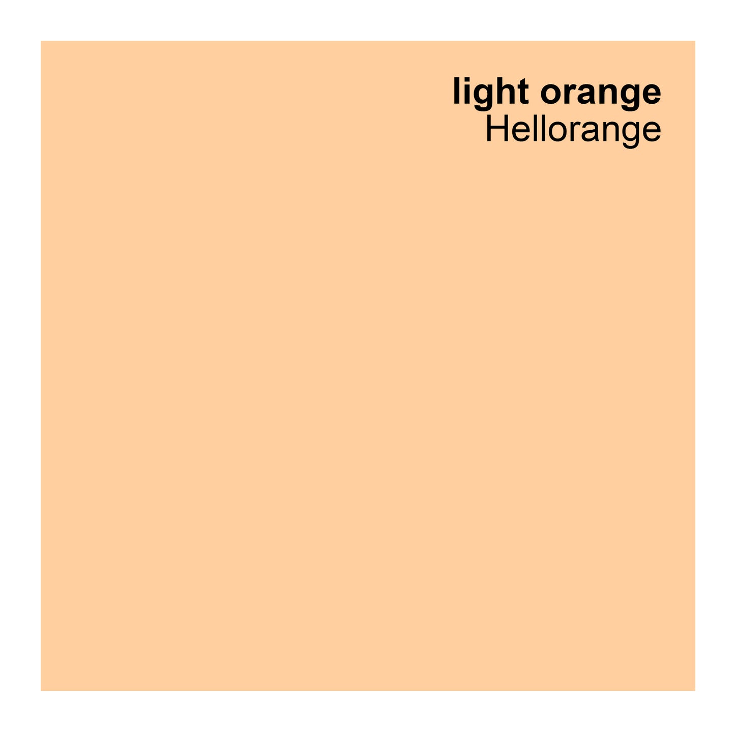 Profi Fassadenfarbe orange, hellorange, light orange 10L