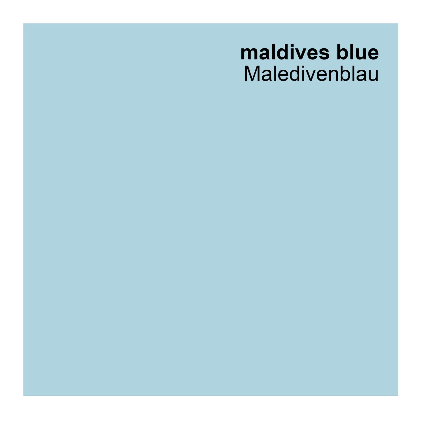 Wandfarbe Profiweiß Blau Maldives-blue Maledivenblau