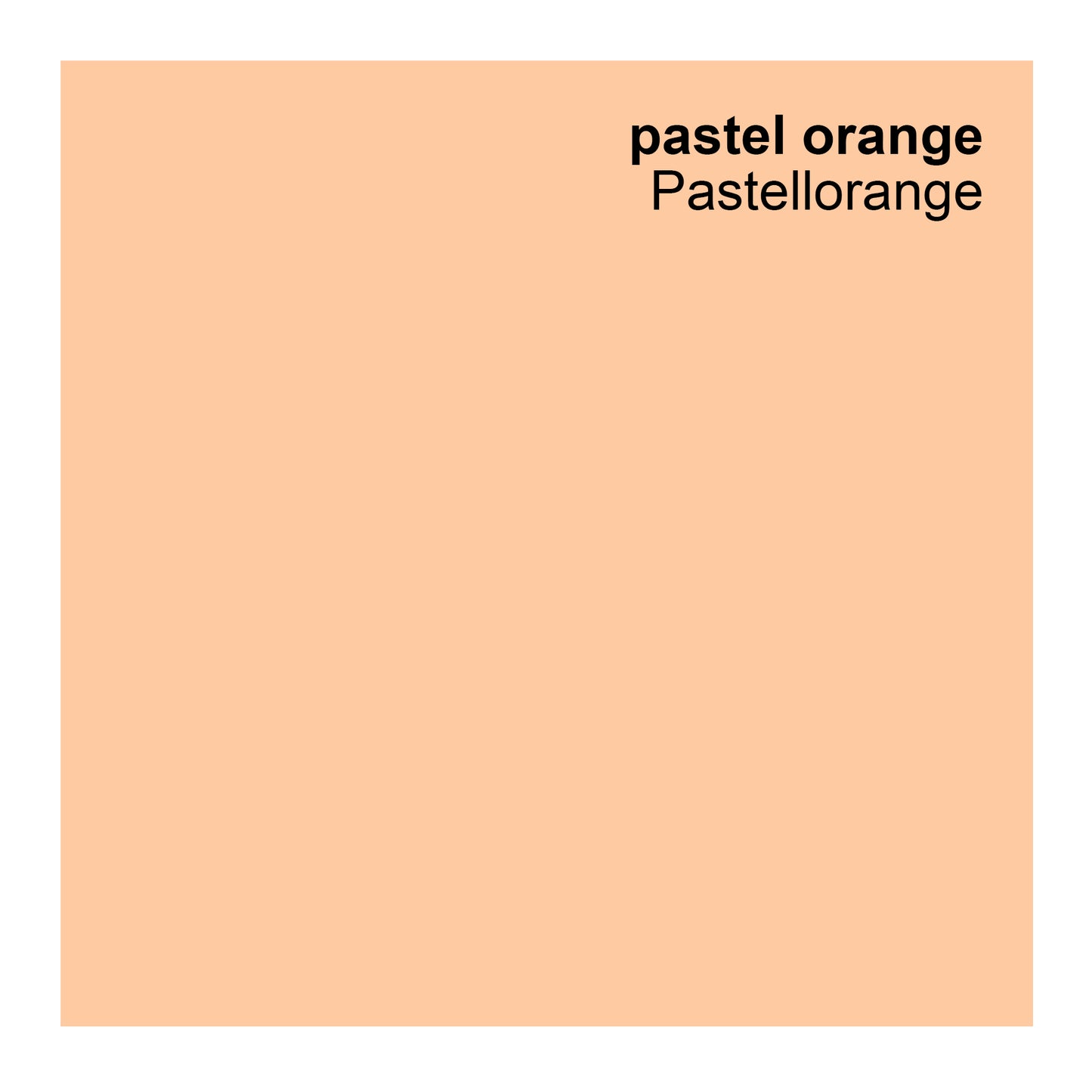 Wandfarbe Profiweiß Orange Pastel-orange Pastellorange