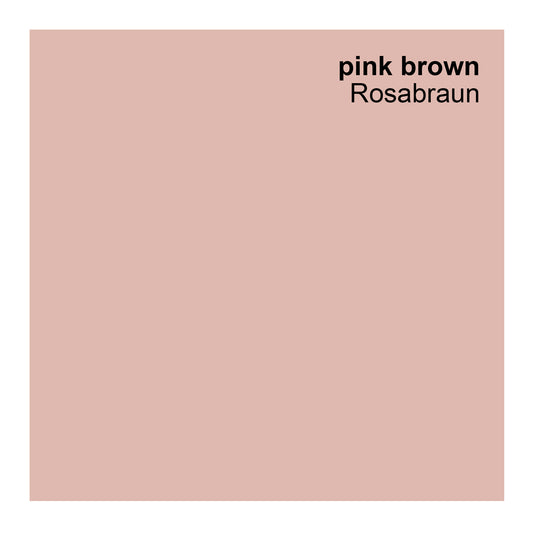 Wandfarbe Profiweiß Pink Pink-brown Rosabraun