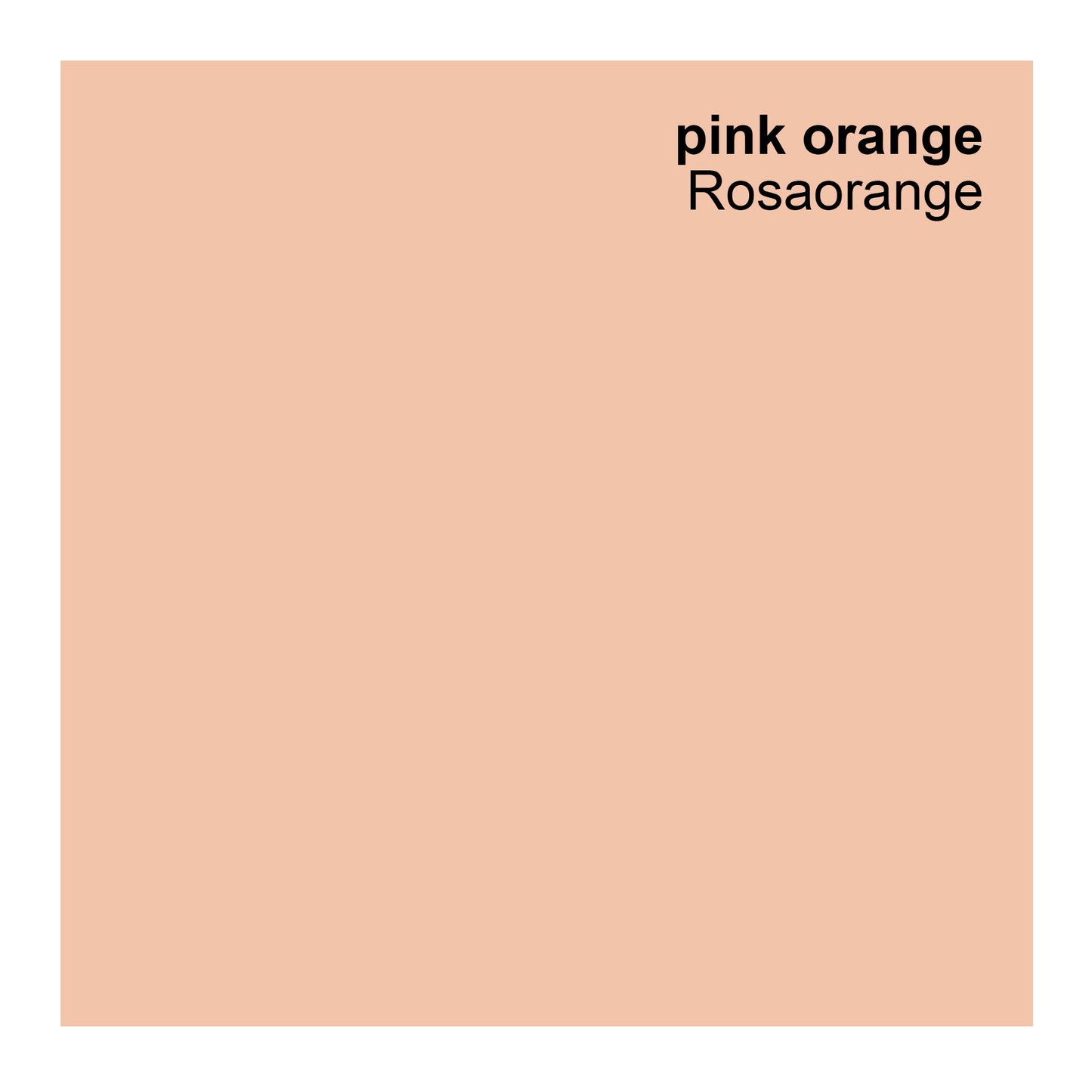 Wandfarbe Profiweiß Orange Pink-orange Rosaorange