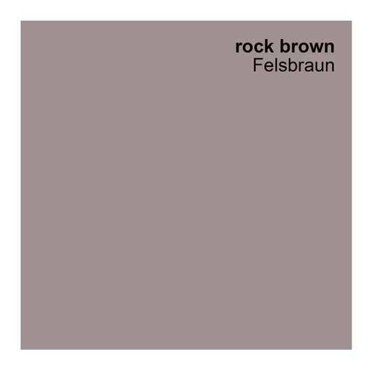 Wandfarbe Profiweiß Braun Rock-brown Felsbraun