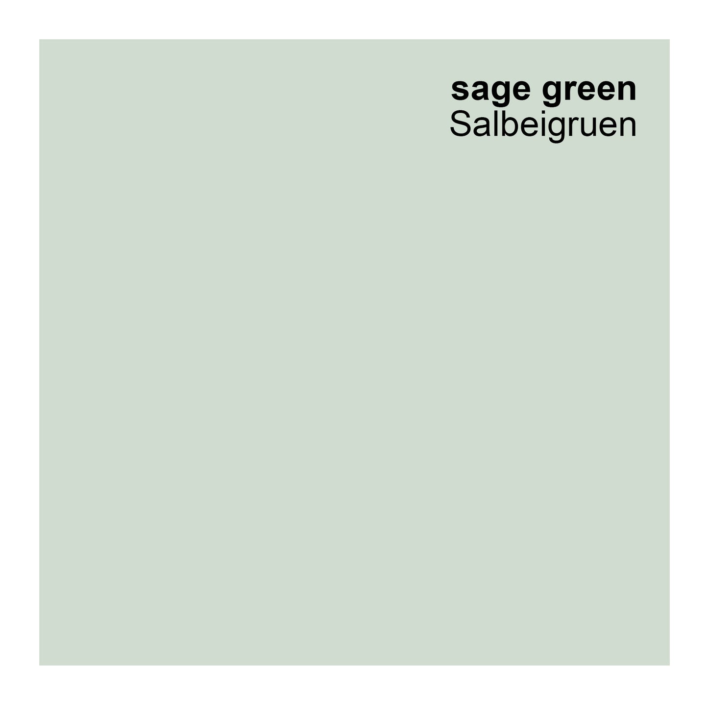 Wandfarbe Profiweiß Grün Sage-green Salbeigrün