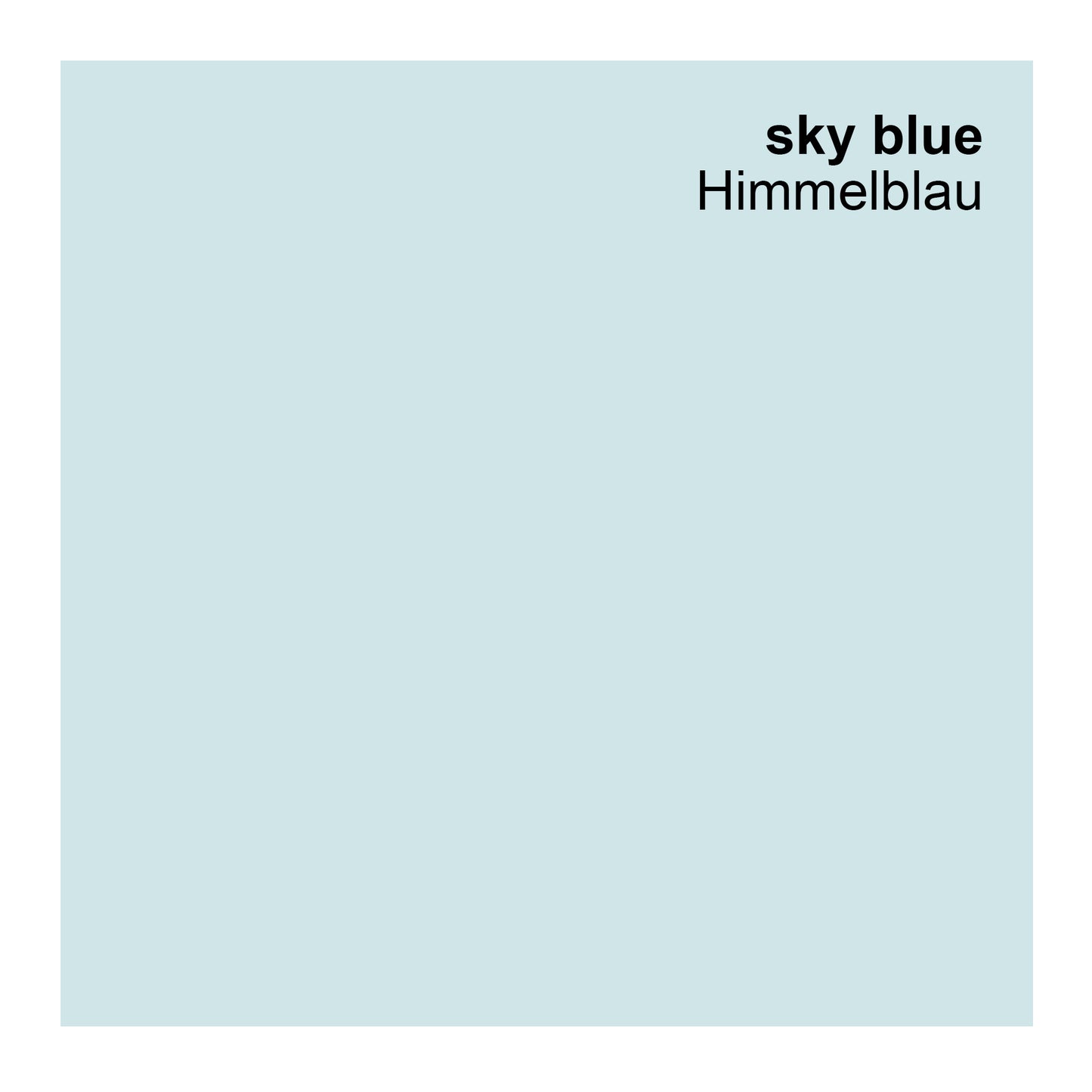 Wandfarbe Profiweiß Blau Sky-blue Himmelblau